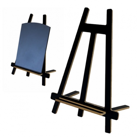 Melamine Tabletop Easel - A5 Chalkboard Panel Not Included